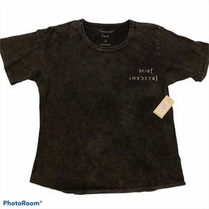 Crescent Drive Acid Wash Relaxed Tee